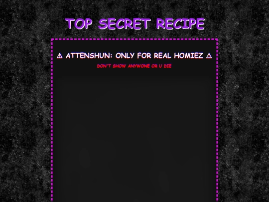 recipe screenshot