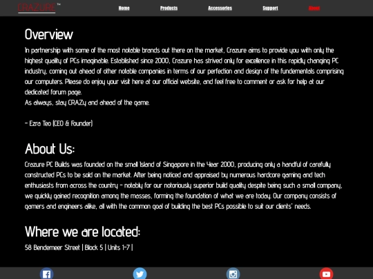 about/about screenshot