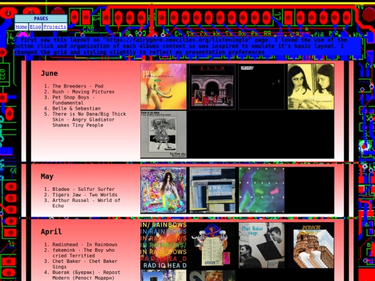 neopage/album screenshot