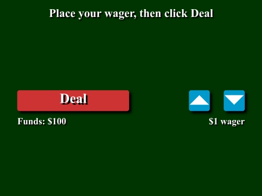 video-poker screenshot
