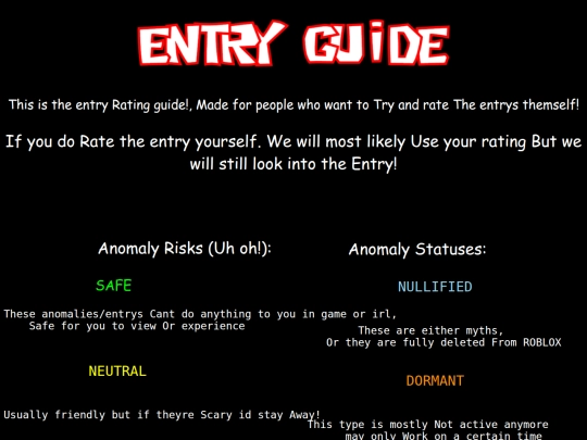 entrysGuide screenshot