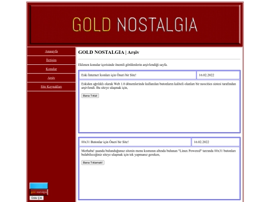 goldnostalgia/arsiv screenshot