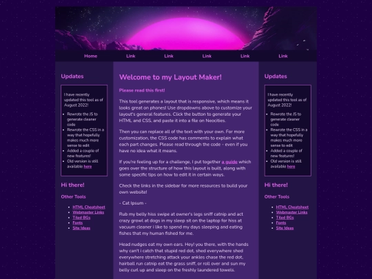 test screenshot