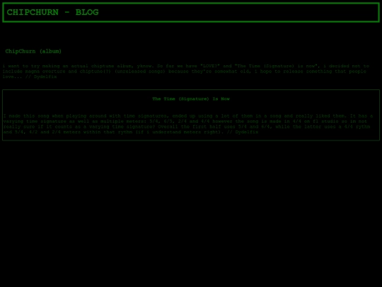 All the stuff/Albums/ChipChurn screenshot