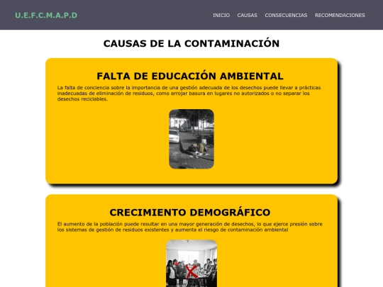 causas screenshot