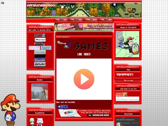line-rider screenshot