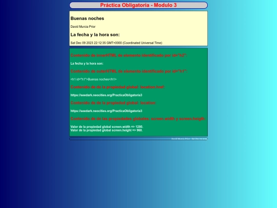 PracticaObligatoria3 screenshot