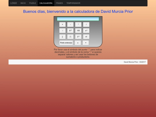 PracticaObligatoria6/calculadora screenshot