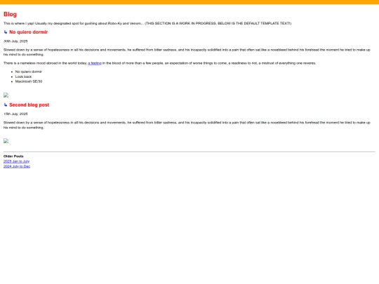 blog screenshot