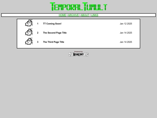 archive screenshot