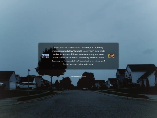 aboutme screenshot
