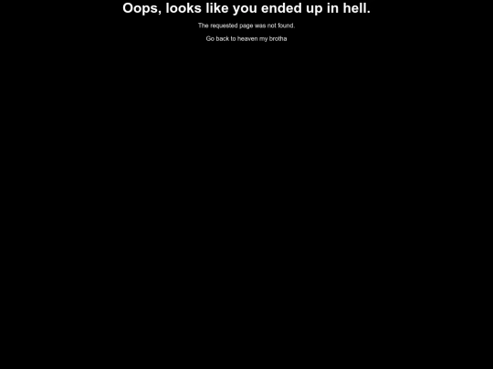 not_found screenshot