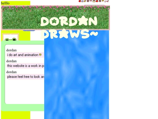 test site screenshot