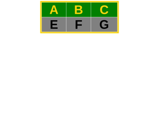 table screenshot
