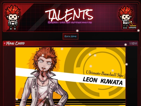 talent screenshot