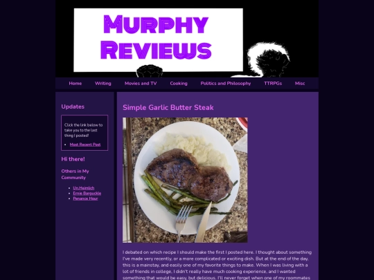 Cooking/garlicbuttersteak screenshot