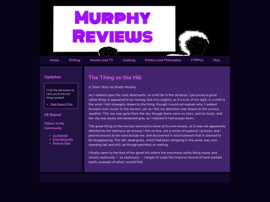 Writing/thethingonthehill screenshot