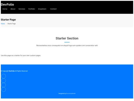 starter-page screenshot