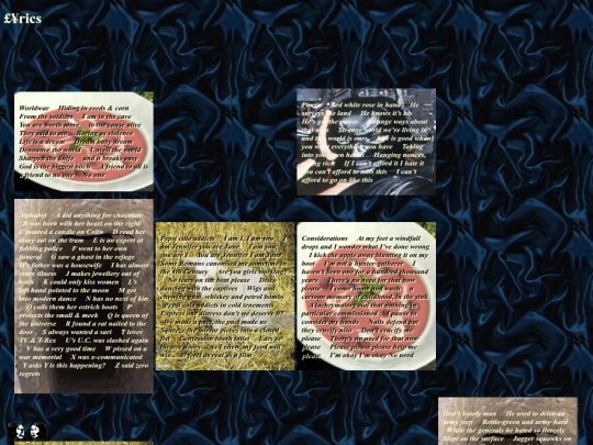 lyrics screenshot
