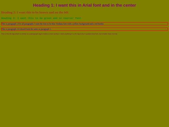 csspractice screenshot