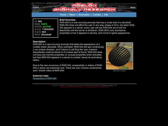 archive/RobloxAnomalyResearch/database/RAR-004 screenshot