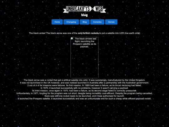 archive/webHistory/unbreakifys_web/October24/blog/blackarrow screenshot