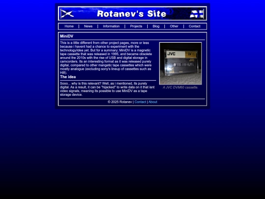 projects/minidv screenshot