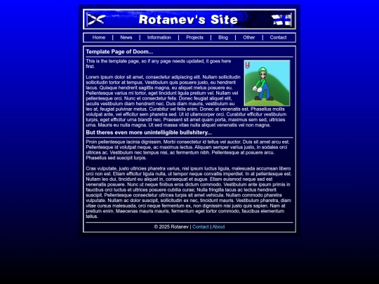 template-page screenshot