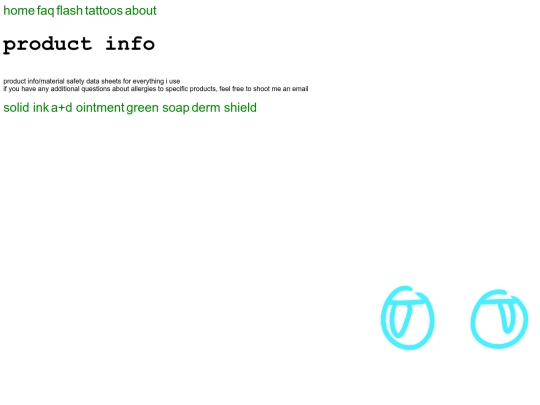 productinfo screenshot