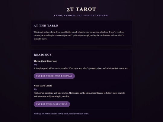 tarotreadingbyKeylea screenshot