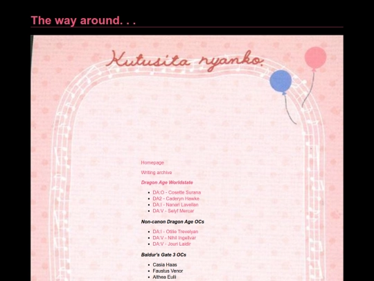 sitemap screenshot