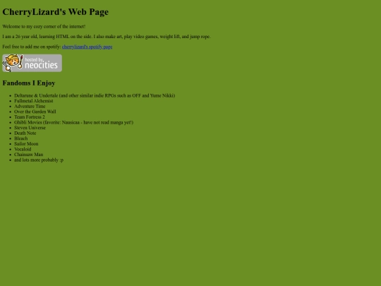 index screenshot
