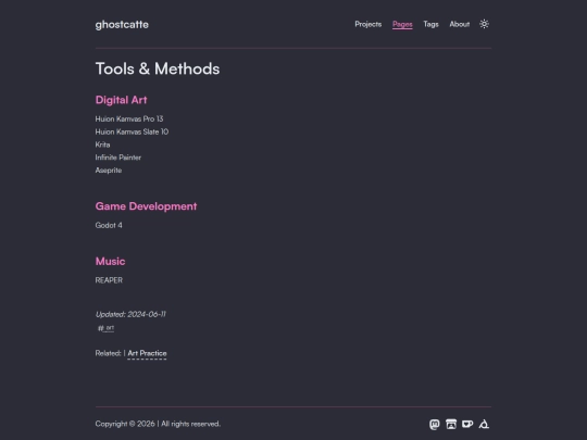 pages/tools-methods screenshot