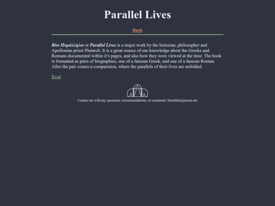 history/greece/parallel-lives screenshot