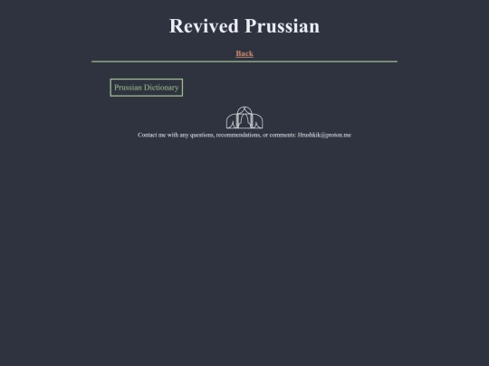 linguistics/revived-prussian screenshot