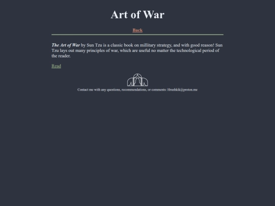 wisdom/art-of-war screenshot