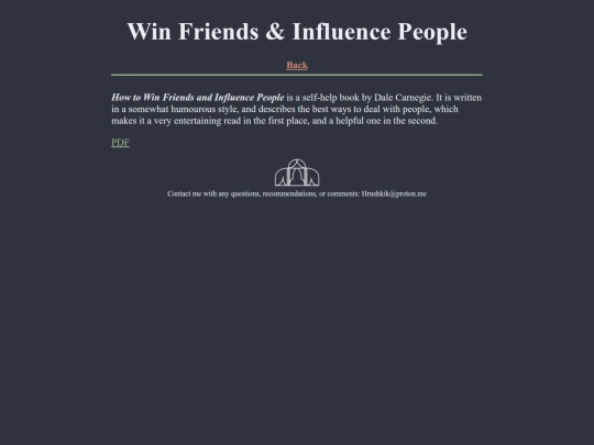 wisdom/win-friends screenshot