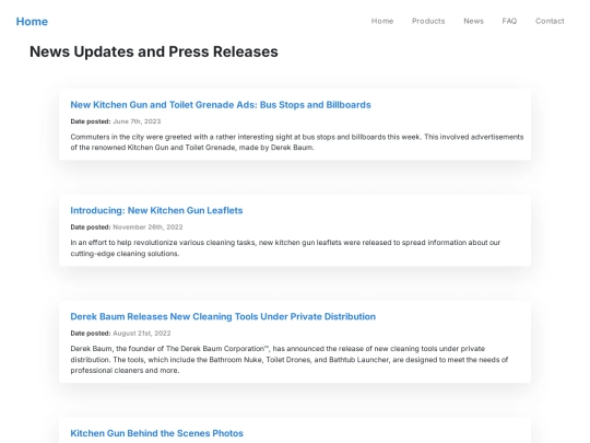 news screenshot