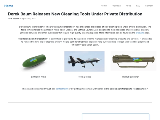 news/derek-baum-releases-new-cleaning-tools-under-private-distribution screenshot