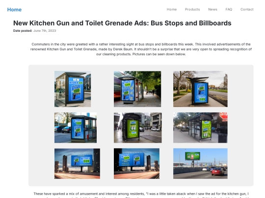 news/new-kitchen-gun-and-toilet-grenade-ads-bus-stops-and-billboards screenshot