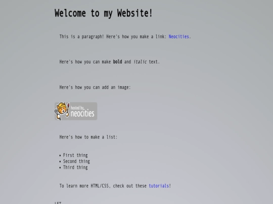 index screenshot