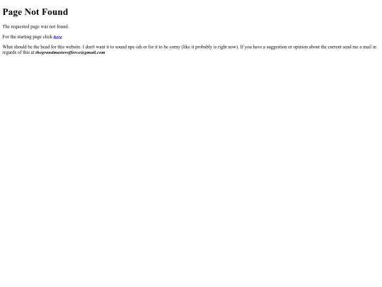 not_found screenshot