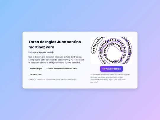 Tarea screenshot