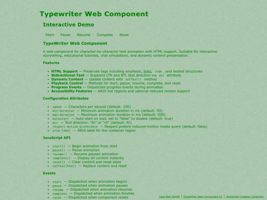 typewriter screenshot
