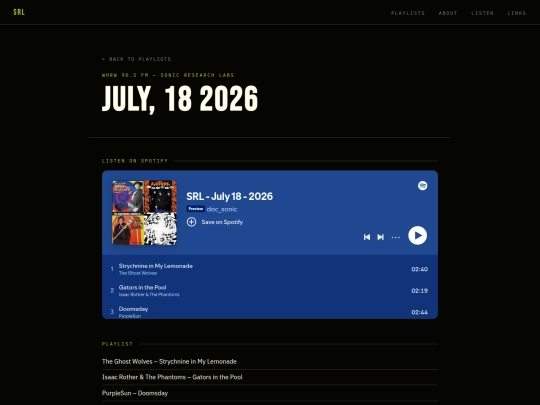 show-2026-07-18 screenshot