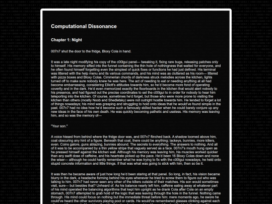 ficlibrary/forsaken/dissonance screenshot
