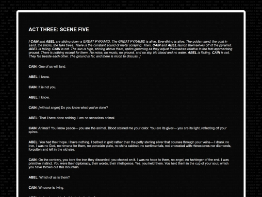 ficlibrary/ultrakill/actthree screenshot