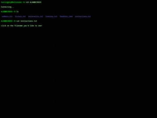 ocs/alan/alan screenshot