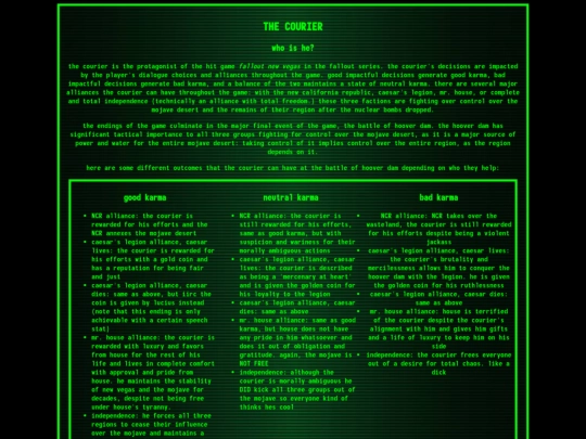 shrines/fallout/courier screenshot