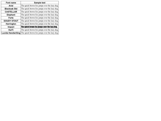 basic-table screenshot